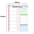 thumbnail image 3 of 2PCS Weekly Planner Notepad and Today Planner Notebook 52 Sheets, Undated Weekly to Do List Notepad for School Office, 3 of 5