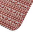 thumbnail image 3 of Red Christmas Reindeer Pattern Dish Drying Mat for Kitchen 1 Pack, Ultra Absorbent Microfiber Dishes Drainer Mats,18x24in(46x61cm), 3 of 4