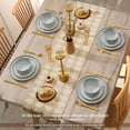 thumbnail image 5 of Vesteel 12-Piece Dinnerware Set, Ceramic Plates and Bowls Sets, Healthy Yixing Purple Clay Dishes Set, Elegant & Durable Tableware, Dishwasher & Microwave Safe - Moonlight White, 5 of 12
