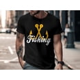 thumbnail image 2 of Funny Fishing Fisher Fish Gift for Men Women Kids Boys Girls T-Shirt Sarcastic Fishing Fisher Birthday Holiday Presents Men Women Tshirt, 2 of 10