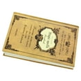 thumbnail image 2 of Notebook Retro Pattern 2.5cm Thick Beige Inner Pages Paper 21.3x14.5x2.5cm Business Notebook for Home School, 2 of 11