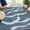 Blue, variant on Washable Area Rug 5x7 Modern Wave Striped Rugs for Living Room Non-Slip Soft Area Rug for Bedroom Printed Abstract Carpet for Playroom Nursery Kid Room Dining Room, Grey