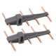 thumbnail image 1 of Amplificador de señal de control remoto para drones de 2,4 GHz con extensión de antena para controladores de carreras FPV, 2 grises, 1 of 8