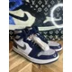 thumbnail image 3 of Ni - ke Ni - ke Air Jordan 1 High Golf Midnight Navy Georgetown Jeter DQ0660-100 Men’s 13, 3 of 5
