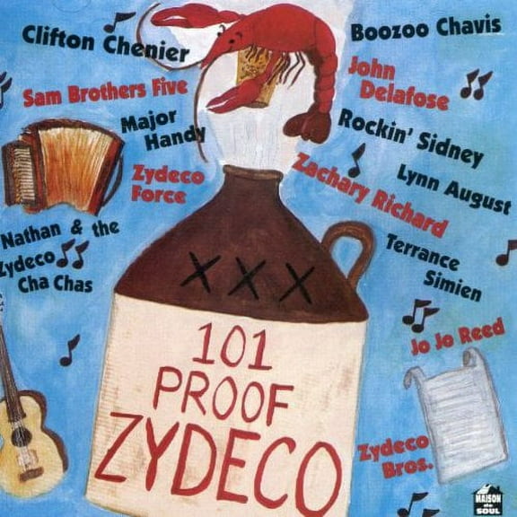 Various Artists - 101 Proof Zydeco / Various - Folk Music - CD