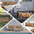 thumbnail image 6 of Sunflowers Body Pillow Covers 20"x60", Retro Flower Barn Doors Butterfly Farmhouse Brown Soft Brushed Microfiber Breathable Throw Pillow Covers, Pillowcase with Zipper for Couch Sofa Bedroom, 6 of 9