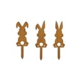 thumbnail image 3 of TIELUTT Easter Metal Bunny Stake for Spring Parties an Eye Catching Small Cardboard Cutout Solar Ground Lights 1 Sunflower Cardigan Sweater Outdoor Ground Lights for Go2garden Solar Lights, 3 of 8