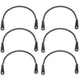 thumbnail image 1 of MOVTOTOP Black Pool Table Pocket Holders Plastic Fixing Buckle for Kitchen Use 6 Pieces, 1 of 8