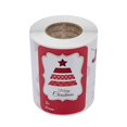 thumbnail image 1 of Naiovety 250 uds/1 rollo de etiqueta de sellado de bolsa de regalo que se pega firmemente pegatina de papel redonda con patrones clásicos rollo de Kits de decoración para fiestas Naiovety HA016173-00, 1 of 1