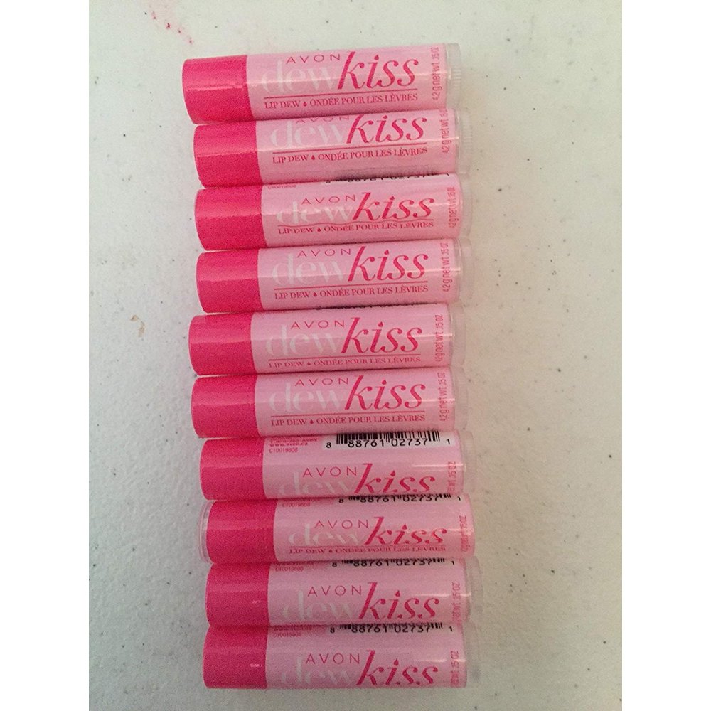 Avon Dew Kiss Lip Balm (Pack of 10)