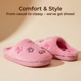 thumbnail image 2 of Kensie Womens' Slippers – Cozy House Slippers for Women, Soft and Fuzzy Indoor Slippers, 2 of 9