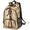 Bronze, variant on Deer Candy Cane Laptop Backpack, Large Snowflake Christmas Travel Backpack Men Women, Work Business Computer Casual Daypack Rucksack, 18 Inch