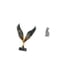 thumbnail image 5 of Estatua de , estatua para el hogar, estatua de gato, figura de escritorio, artesanía de resina, figura decorativa creativa, arte moderno minimalist, 5 of 8