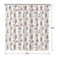 thumbnail image 5 of Rainbow Princess Carriage Pattern Shower Curtain 72"x72" ,Bathroom Decorative Shower Curtains Set with 12 Hooks,Modern Waterproof Washable Shower Curtain, 5 of 6