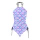 thumbnail image 4 of WILLBEST Traje de Baño para Mujer, Moda de Verano, Estampado Festoneado, Lazo Sexy, Acolchado Extraíble, Traje de Baño Separado 1771, 4 of 4