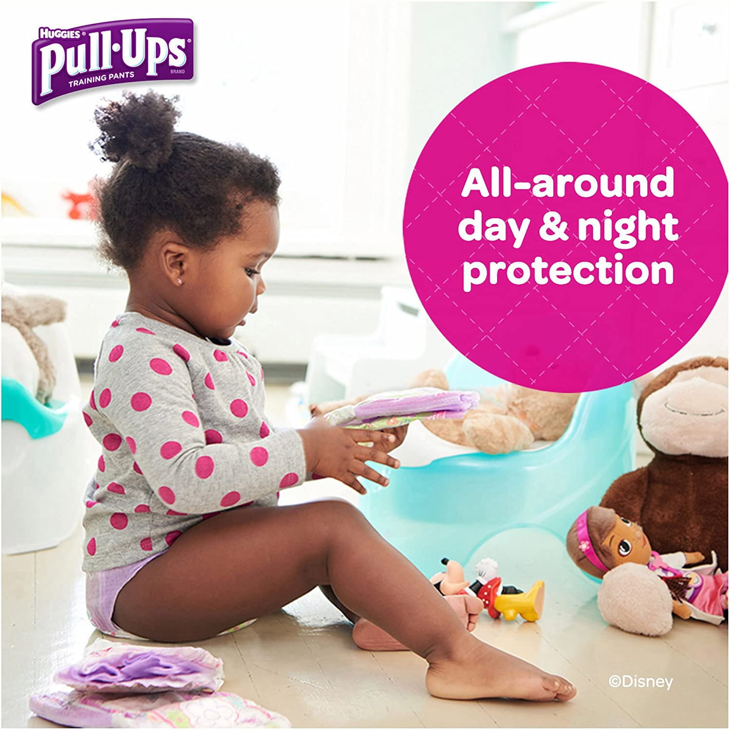 Huggies Pull-Ups Learning Designs Training Pants for Girls (4T - 5T 102 Count)