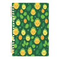 thumbnail image 2 of Cute Fruits and Leaves 2-Piece A5 PP Notebooks, Adjustable Rings, 80g Paper, Diary Set, 2 of 8