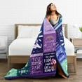 thumbnail image 5 of Wijzvio Happy 11th Birthday Throw Blanket Soft Fuzzy Fleece Blanket For Couch Bed Living Room Decoration 50"X40", 5 of 9