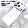 thumbnail image 4 of Bling Diamond Phone Case for Apple iPhone 17, Sparkly Glitter Diamond Phone Cover, Shockproof Anti-Fingerprint Protective Case, Clear Shiny Durable Soft Phone Case for Women Girls, 4 of 7