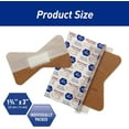 thumbnail image 3 of MED PRIDE Sterile Fingertip Fabric Bandages 1.75in X 3in Hypoallergenic Latex-Free Adhesive Finger Tip Bandages 100 Count for Sensitive Skin, 3 of 7