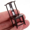 thumbnail image 2 of 2 Pcs Modèles de Chaises Maison de Poupée Miniature Chaise Miniature Vintage Meubles Décor, 2 of 8