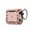 Rosegold, variant on Dual-Layers Armor Case for AirPods 3rd Generation 2021 with Keychain Design Cover, Heavy Duty Military Grade Hybrid Shockproof Anti-Drop Protective Case for AirPods 3rd Generation 2021,Purple