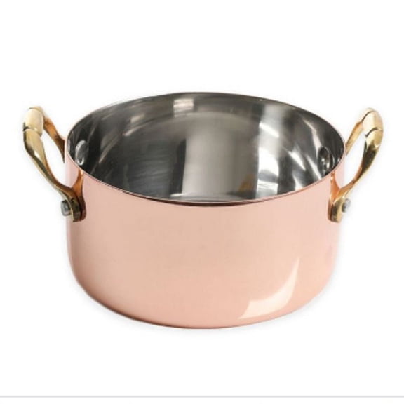 Imperial Home 4.7" Stainless Steel Mini Casserole