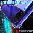 thumbnail image 3 of Clear Phone Case For Samsung Galaxy S22 S23 Ultra S21 S20 Fe Plus A54 A53 A52 A52S A34 A12 Transparent Shockproof Silicone Cover, 3 of 4