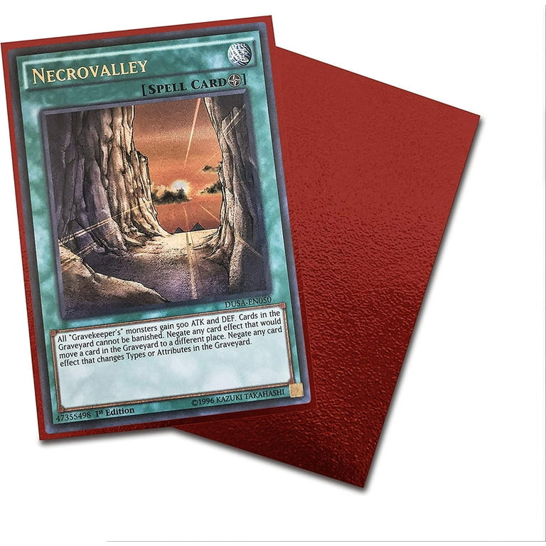 TitanShield (150 Sleeve/Red) Small Japanese Sized Trading Card Sleeves Deck  Protector for Yu-Gi-Oh, Cardfight!! Vanguard & More - Walmart.com