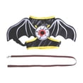 thumbnail image 3 of Disfraz de Gato para Halloween Traje de Gato Alas de Murciélago M jinwen, 3 of 8