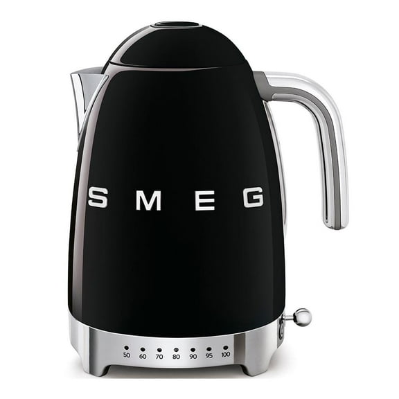 Tetera Smeg de Temperatura Variable Negra