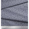 thumbnail image 2 of Soimoi Rayon Fabric Artistic Floral Printed Craft Fabric by the Yard 56 Inch Wide, 2 of 3