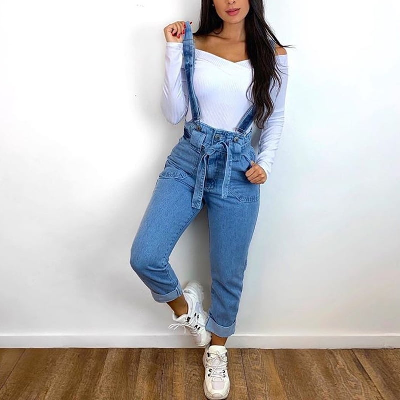 denim jumpsuits & rompers