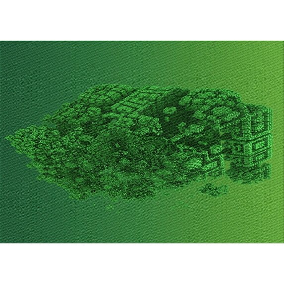 Ahgly Company Machine Washable Indoor Rectangle Transitional Deep Emerald Green Area Rugs, 2' x 3'