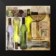 thumbnail image 2 of Wolk, Lisa 12x12 Black Modern Framed Museum Art Print Titled - Time for Wine, 2 of 5