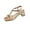 Gold Sandals for Women, variant on Hopeusnice Sandals for Women Trendy Non-Slip Breathable Women's Sandals Soft PU Materials Summer Shoes Block Heel Open Toe Roman Boho Style Flexible Walking Shoes Black 36