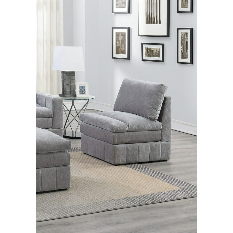 Morgan 4 piece sofa set with cushions top