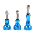 thumbnail image 2 of 3Pack Aluminum Stainless Thumb KnobNut Screws For  HD , Durable & Lightweight Accessory Set, Easy To Mount To Standard Tripod Or Suction Cup, 2 of 8