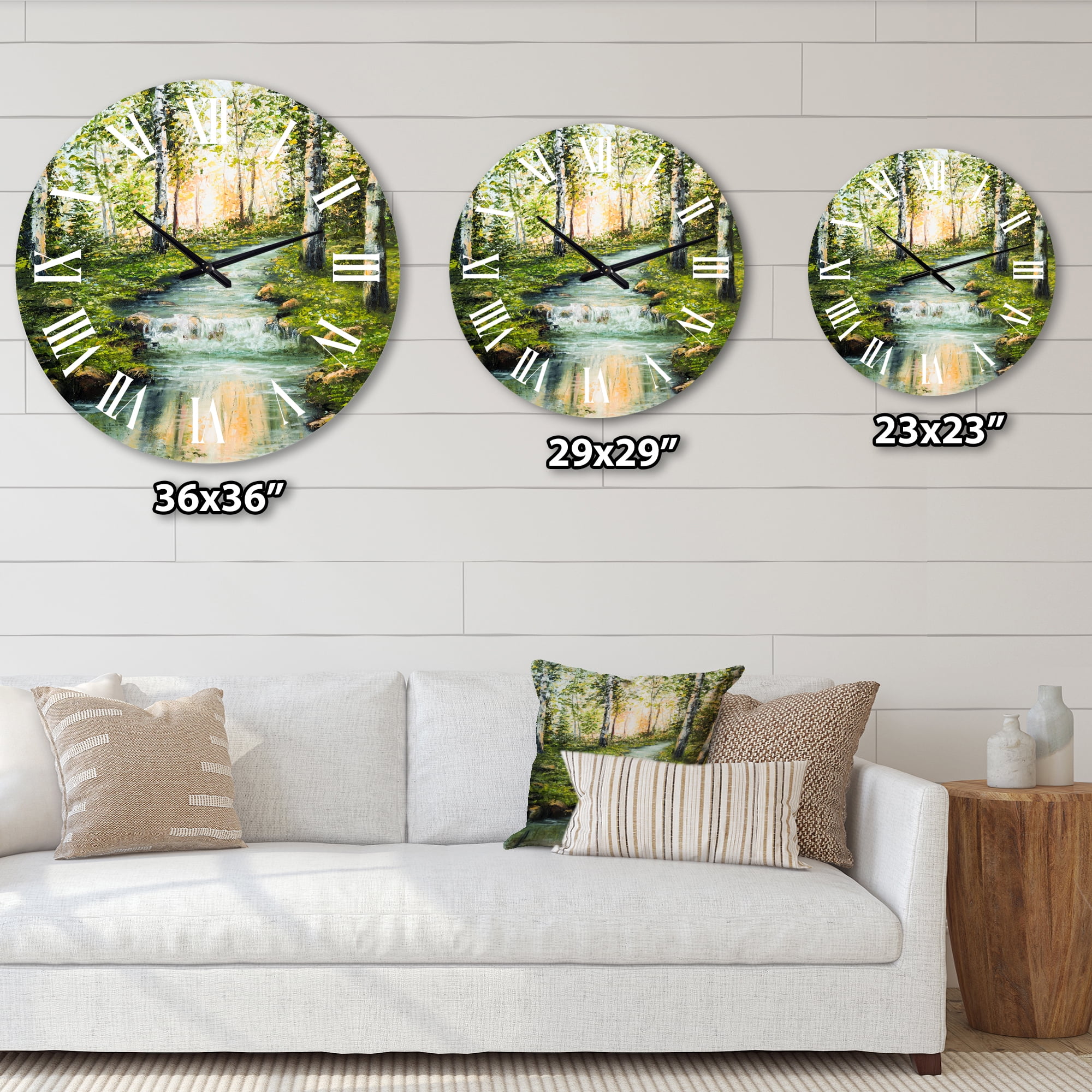 Designart 1 in Wall Clock