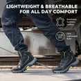 thumbnail image 6 of SPIEZ Men’s Work Boots – Composite Toe Safety Shoes, Lightweight & Non-Slip High Top for Warehouse, Construction, Outdoor, Women Can Wear, 6 of 9