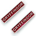 thumbnail image 3 of Harry Potter - Set de Pendientes Diseño Gryffindor de Plateado - Pack de 3 (Plateado, Granate), 3 of 4