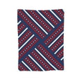 thumbnail image 2 of ZNDUO Red White Blue Stars Stripes Pattern Throw Blanket, Lightweight Cozy Soft Throw Blanket for Couch, 50"x40" Throw Blankets for Bed, 2 of 8