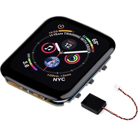 ESP32-C6 1.69inch Touch LCD Development Board, Onboard 240×280 Pixels 262K Color Display, Audio Codec Chip, 6-Axis IMU, etc. Integrated Wi-Fi 6, BLE 5, Zigbee 3.0 and Thread, Supports AI Speech