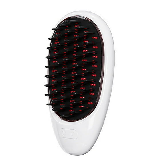 Bilqis Deals Electric Scalp, Hair Regrowth Comb, Vibration Massage With Red/ Blue LED For Men And Women For Everyday,Required Battery 2AA (not Included)