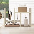 thumbnail image 5 of TY Arts & Culture Desktop Organizer Office Storage Rack Adjustable Wood Display Shelf, 5 of 9