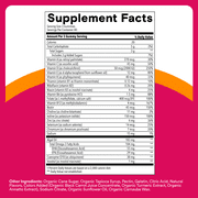 SmartyPants Womens Plus Multi & Omega-3 Gummies, Improved Formula, 50% Less Sugar, 120 Ct