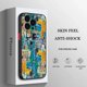 thumbnail image 3 of B-Basquiats Art For iPhone 15 Ultra 14 13 12 11 Mini XS XR X 8 7 Pro Max Plus Frosted Translucent Phone Case, 3 of 5