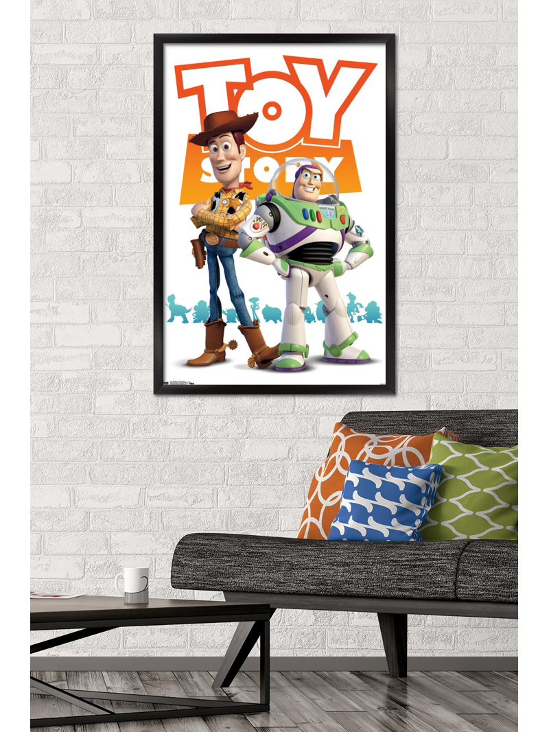 Disney Pixar Toy Story 4 - Woody And Buzz Wall Poster, 22.375