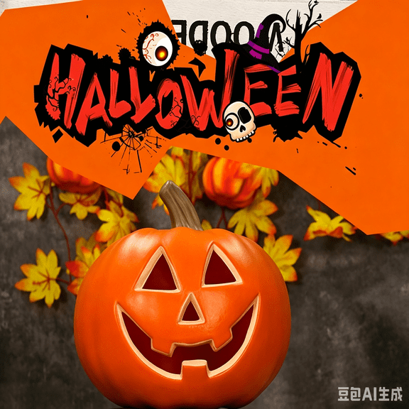 Halloween Pumpkin LED Lantern Indoor Decoration 4 Inch, Battery Operated Light Up Prop for Party Bar Haunted Tabletop Mantel Summerween Display