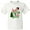 AA-White, variant on Inktastic Santa is Promoting Me to Big Sister Green Plaid Tree Youth T-Shirt